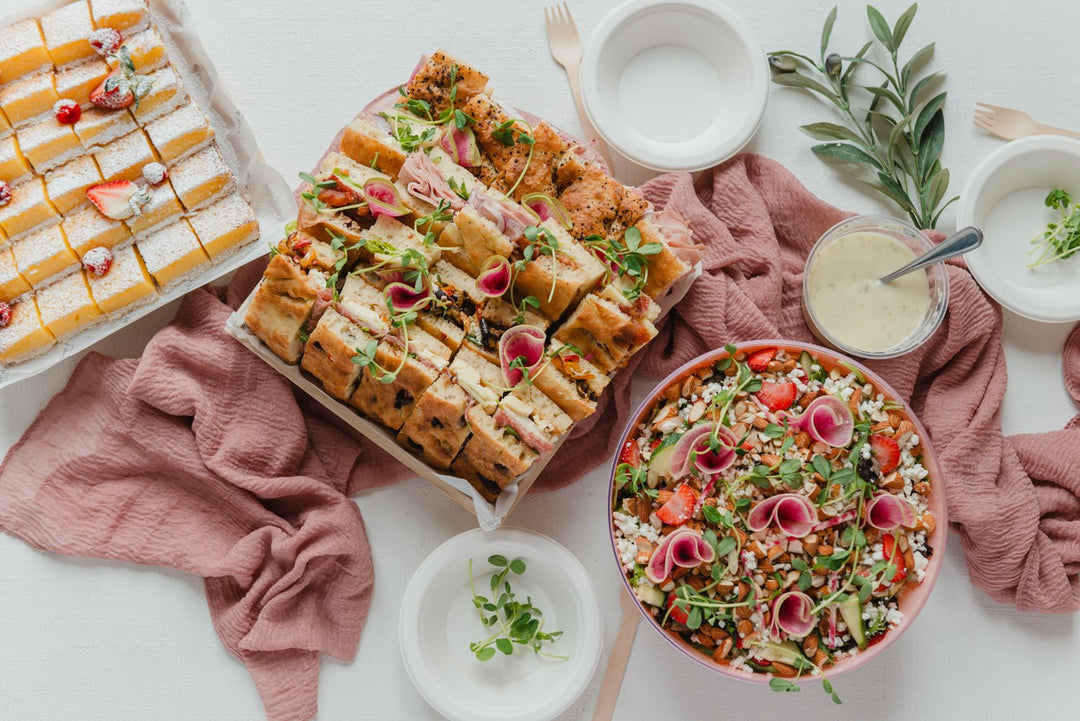FOCACCIA SANDWICHES & SALADS - Olive & Fig