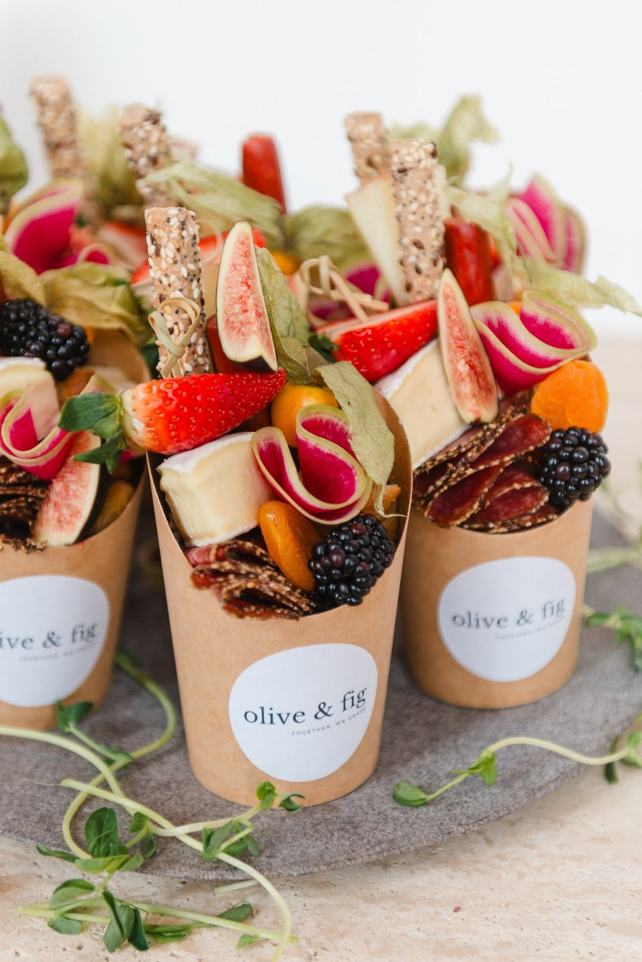 Charcuterie Cups - Olive & Fig Delivery Toronto 