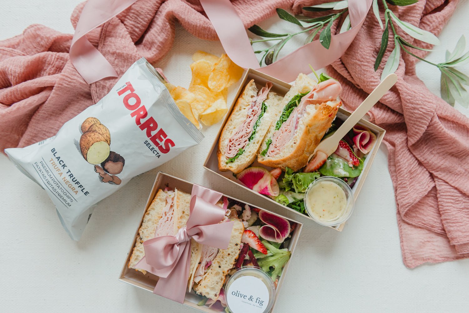 GRAZING & CHARCUTERIE BOXES - Olive & Fig 