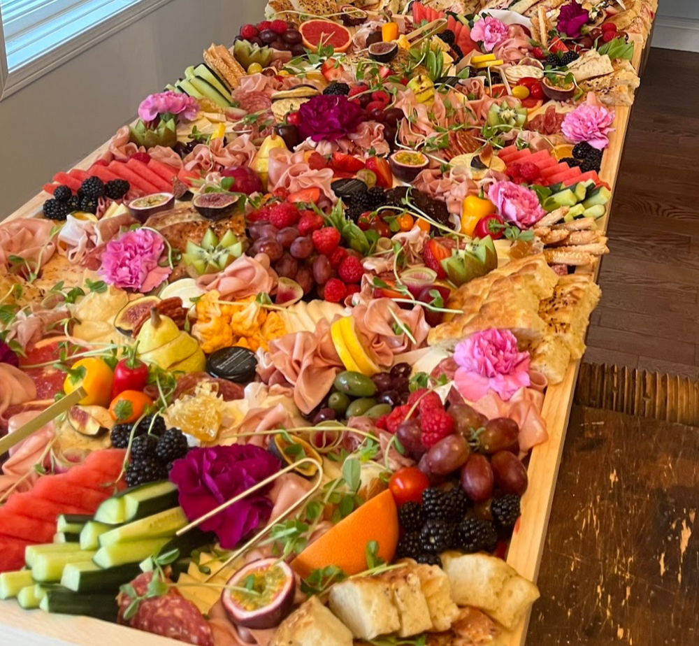 Planning a large party or corporate event? Our large charcuterie boards are the perfect centerpiece for any celebration. 