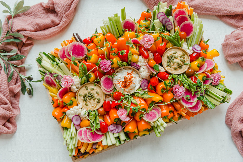 Vegetable Platter Ideas Party Food Vegetarian Delivery