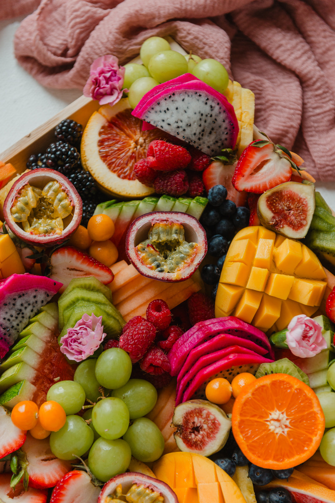 Fresh Fruit Platter (Medium: Serves 10-12)