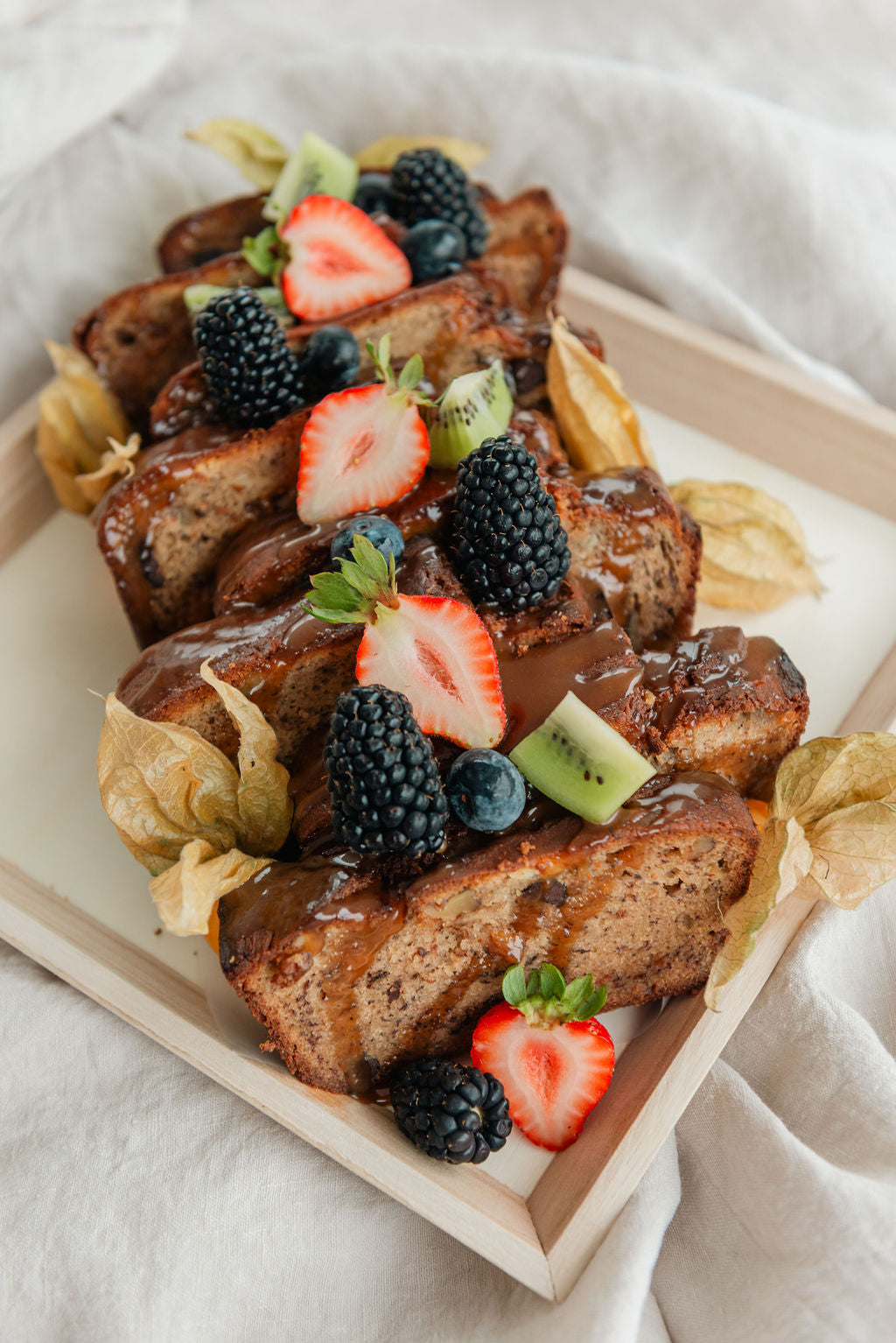 Banana Baked "French Toast"