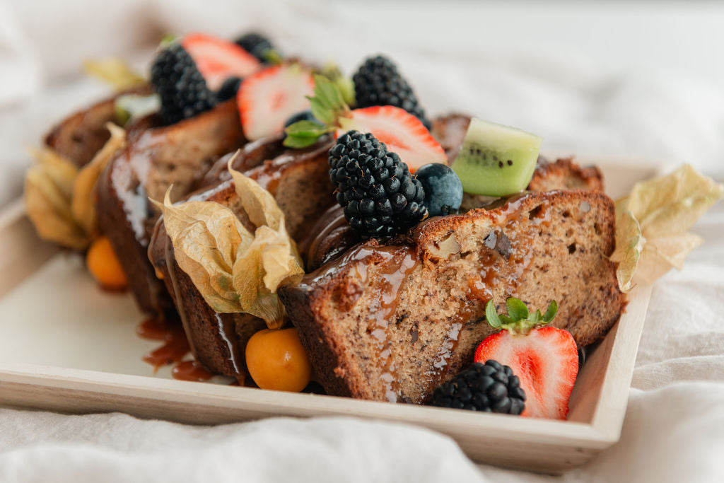 Banana Baked "French Toast"