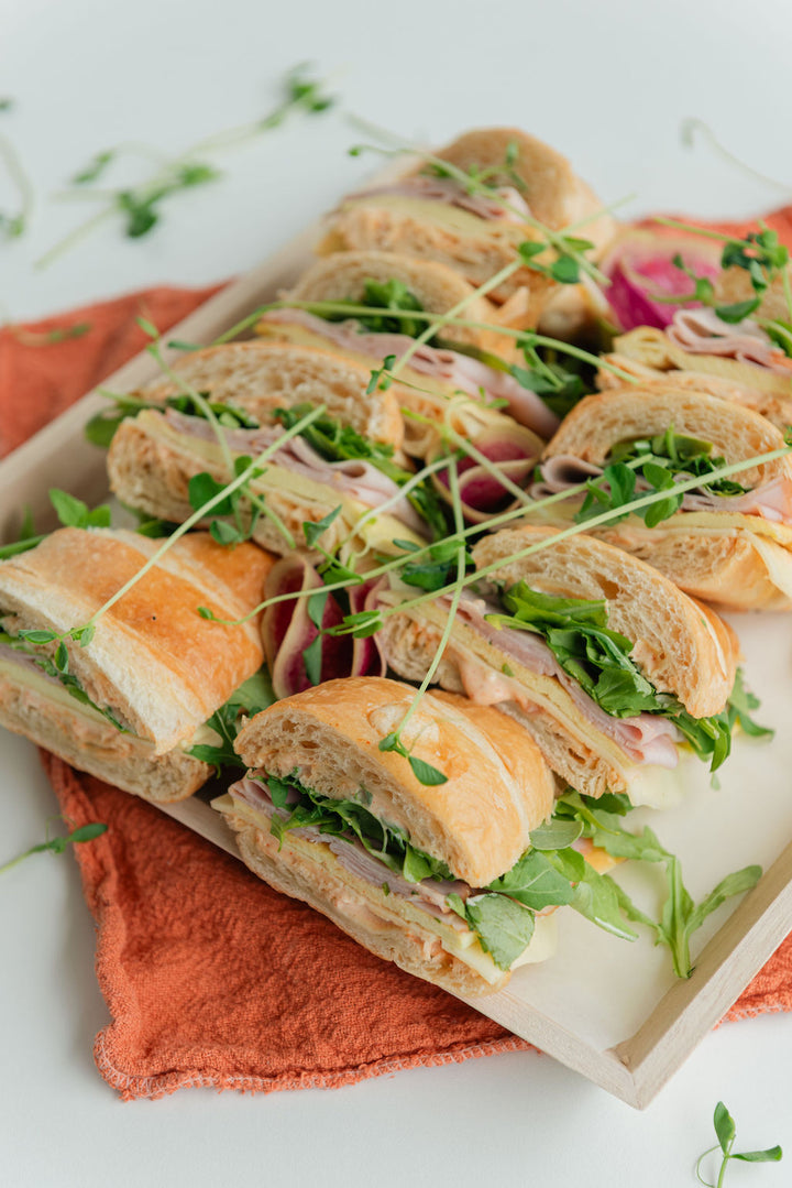 Black Forest Croissant Sandwich Platter