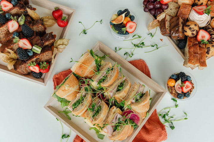 Black Forest Croissant Sandwich Platter