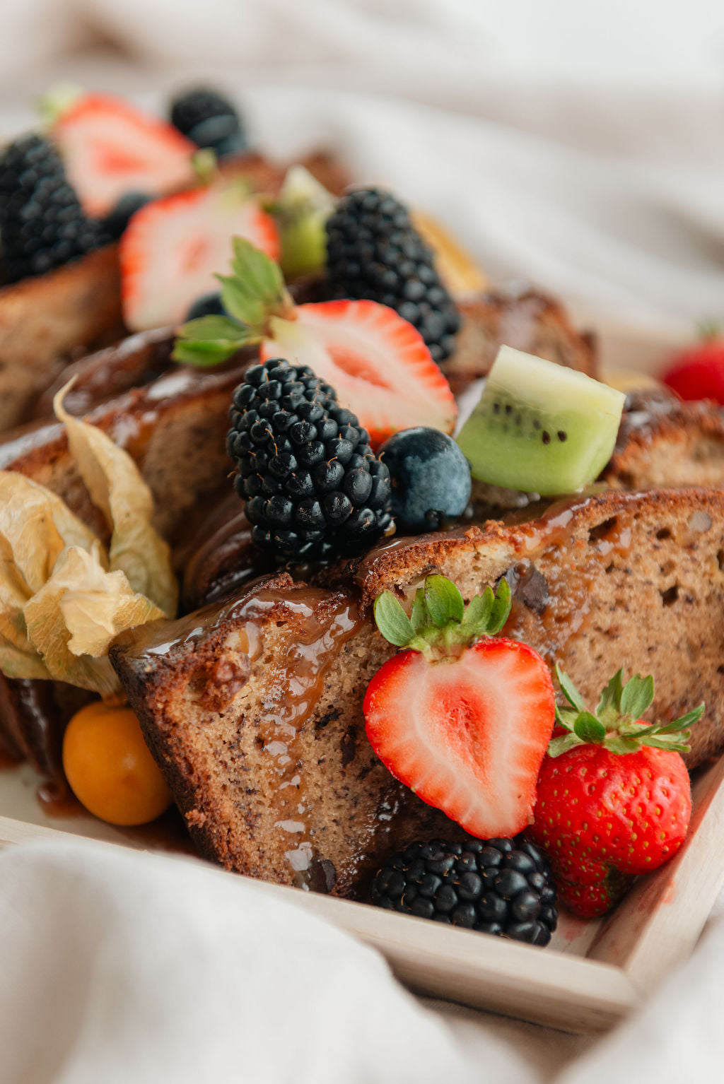 Banana Baked "French Toast"