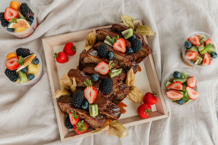 Banana Baked "French Toast"