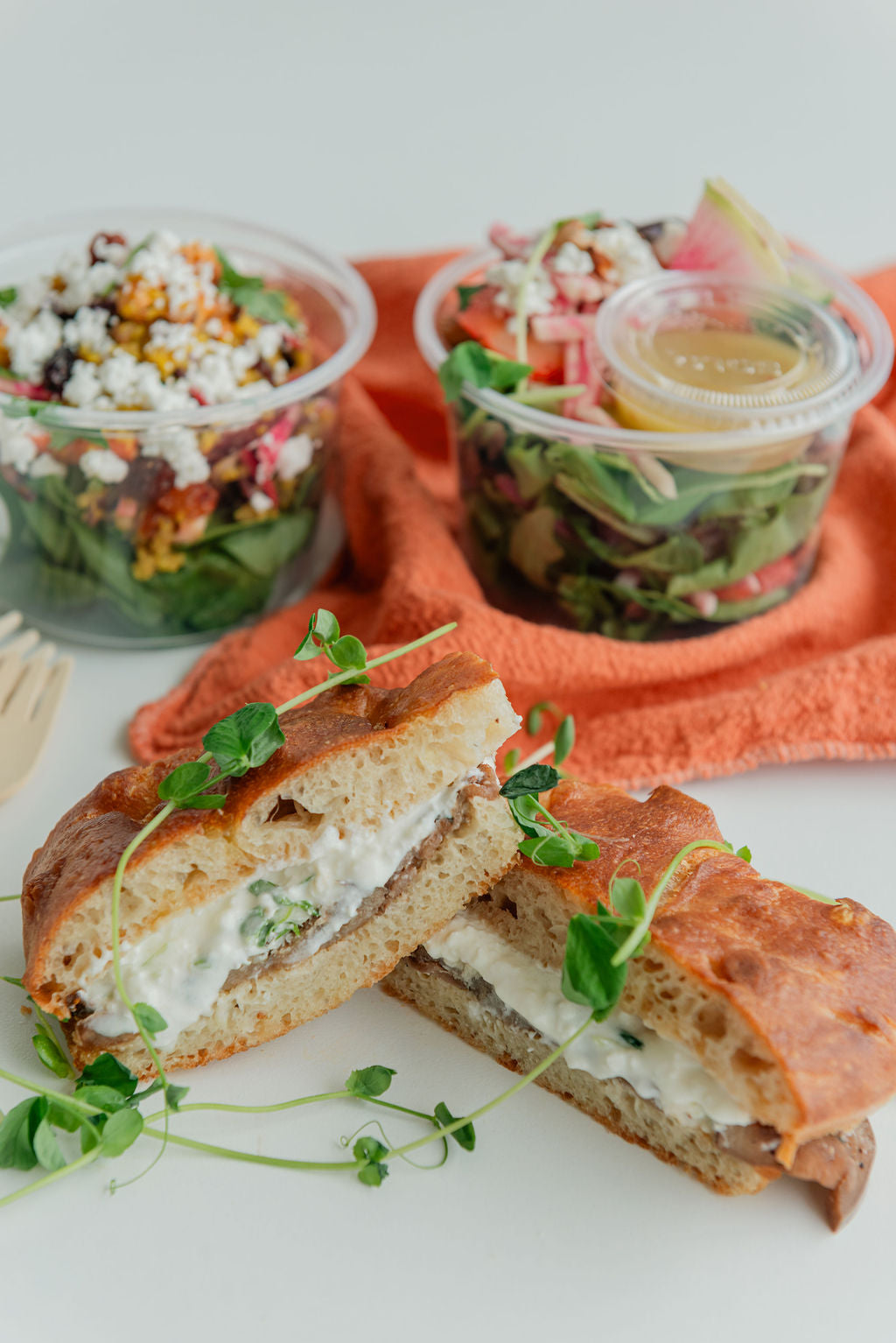Grilled Veg + Burrata Sandwich (Walk-In)