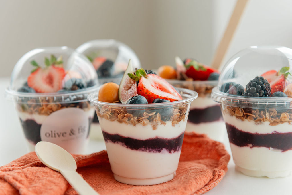 Berry Morning Yogurt Parfait