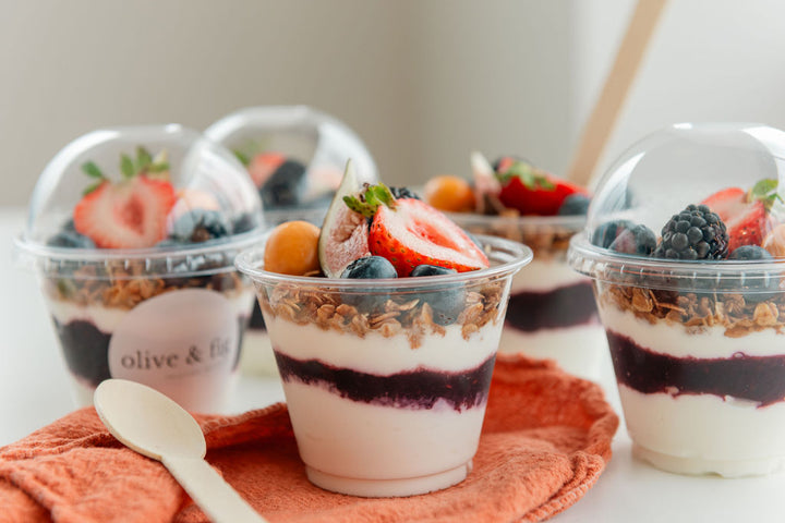 Berry Morning Yogurt Parfait