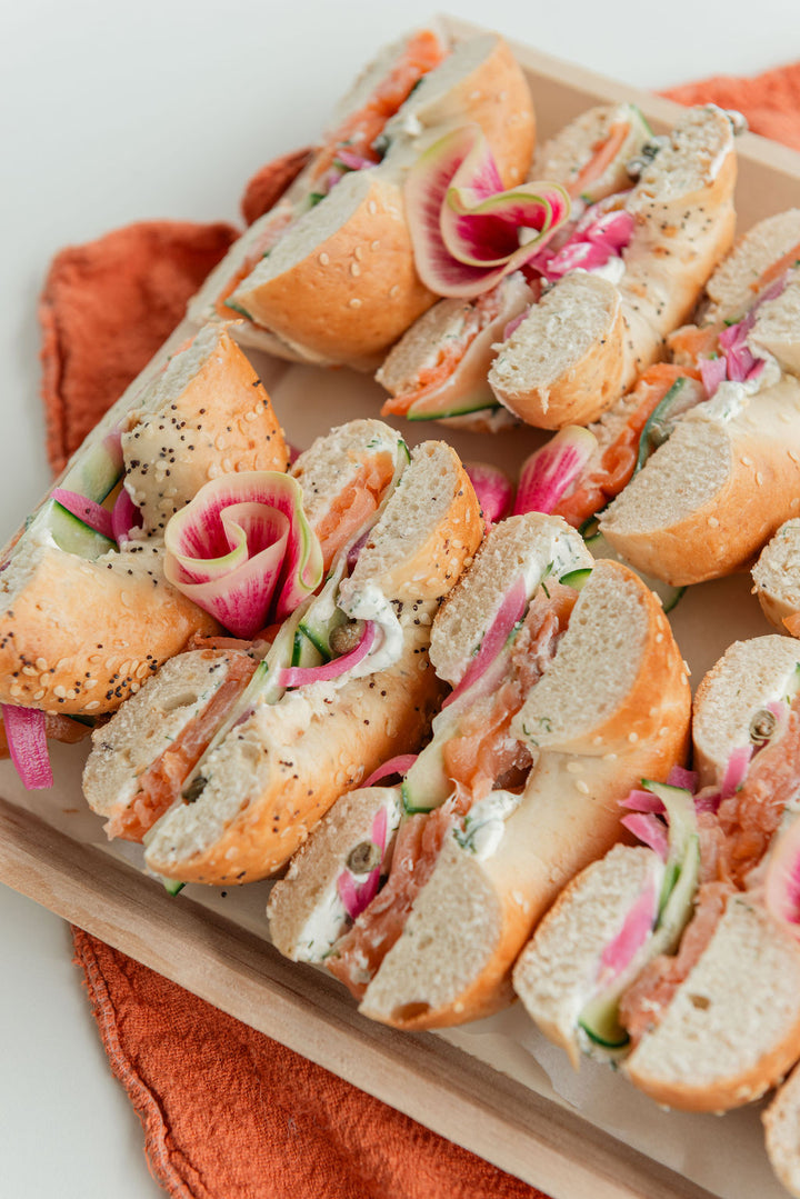 Smoked Salmon Bagel Platter
