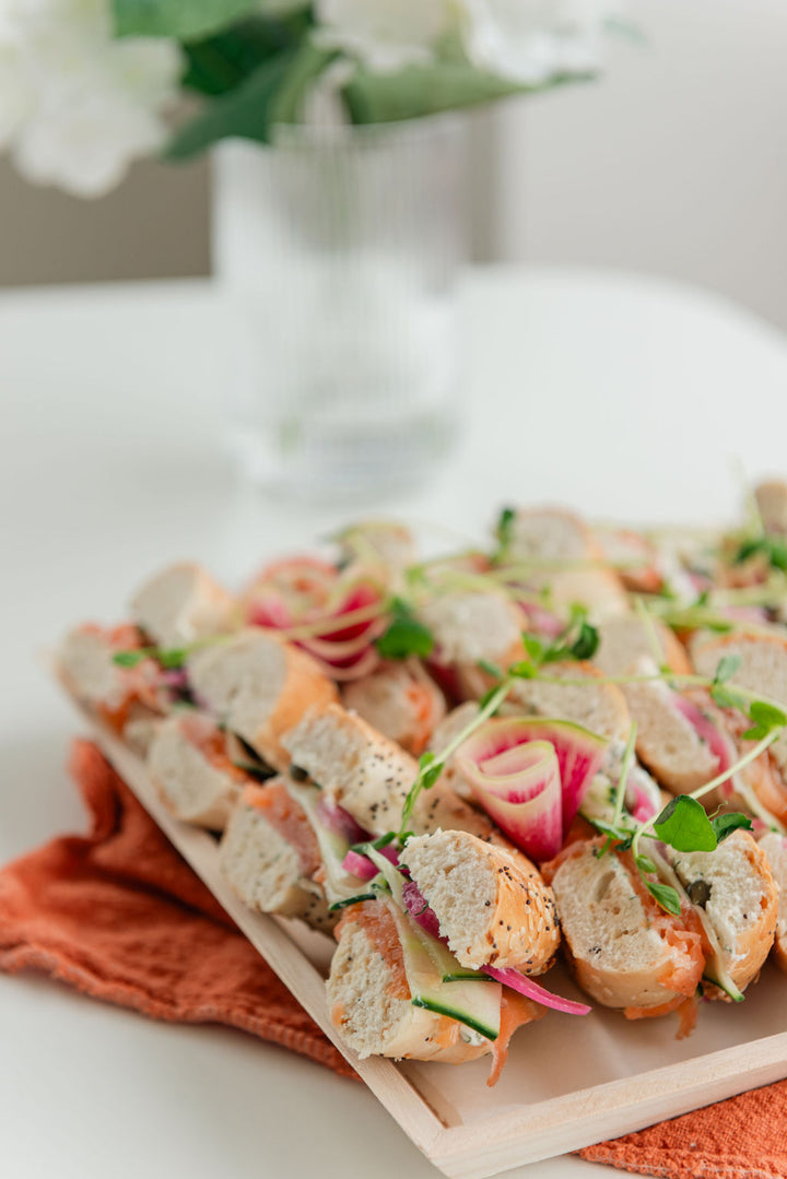 Smoked Salmon Bagel Platter