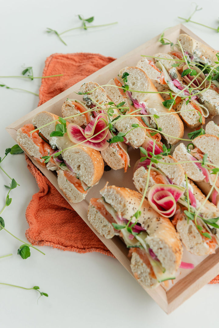 Smoked Salmon Bagel Platter