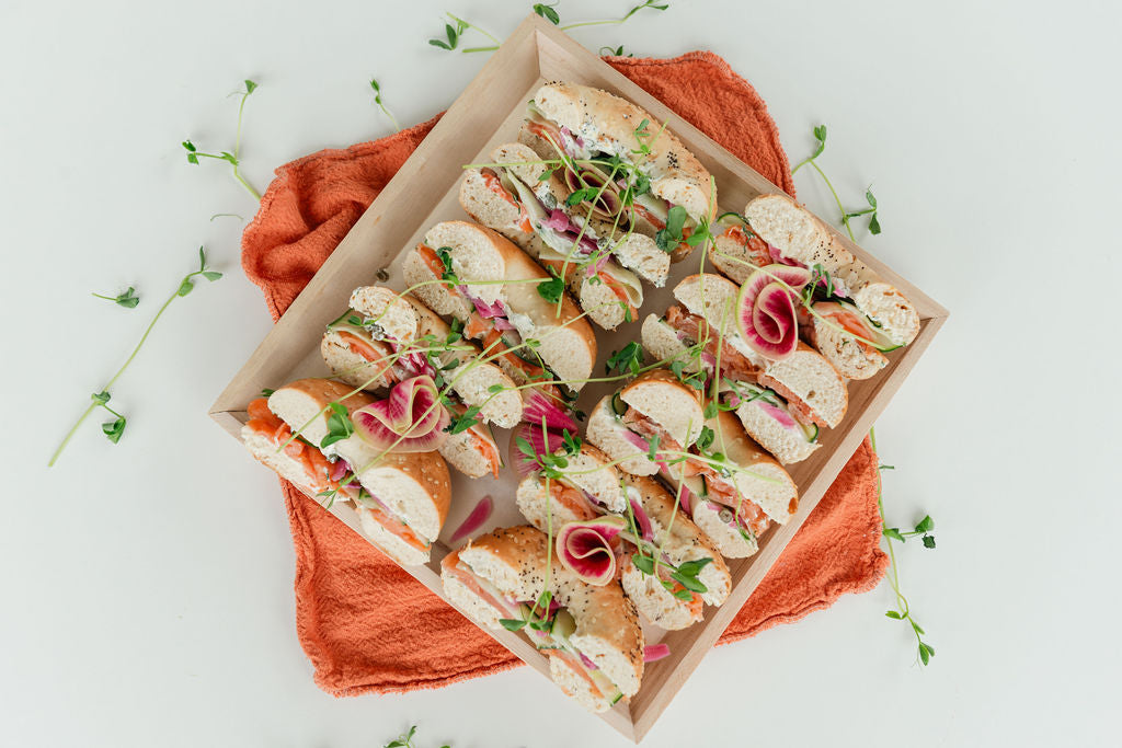 Smoked Salmon Bagel Platter