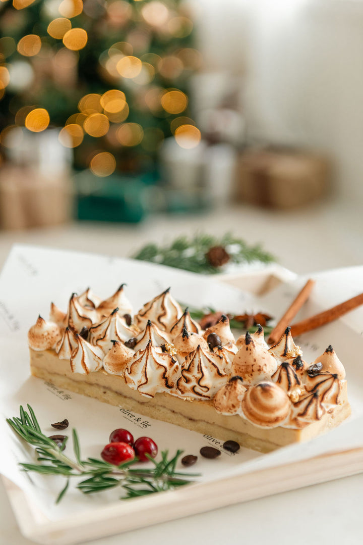Eggnog Latte Tart