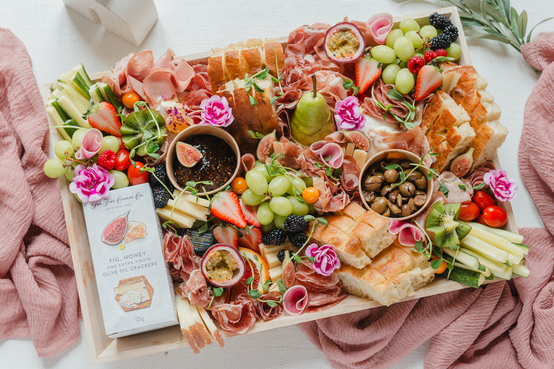 Olive & Fig Charcuterie Board (Serves Up to 15)