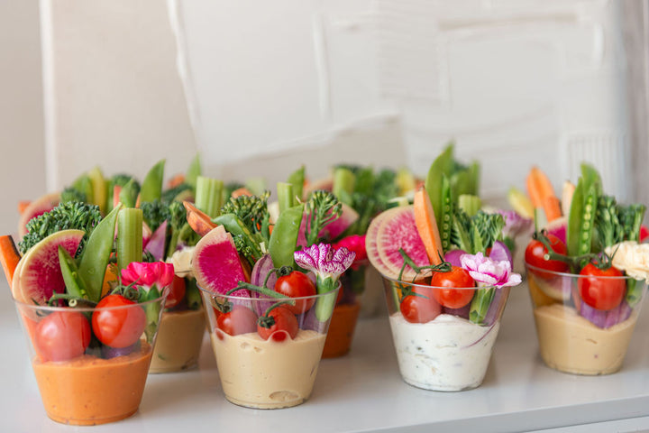 Crudités or Vegetable Cups