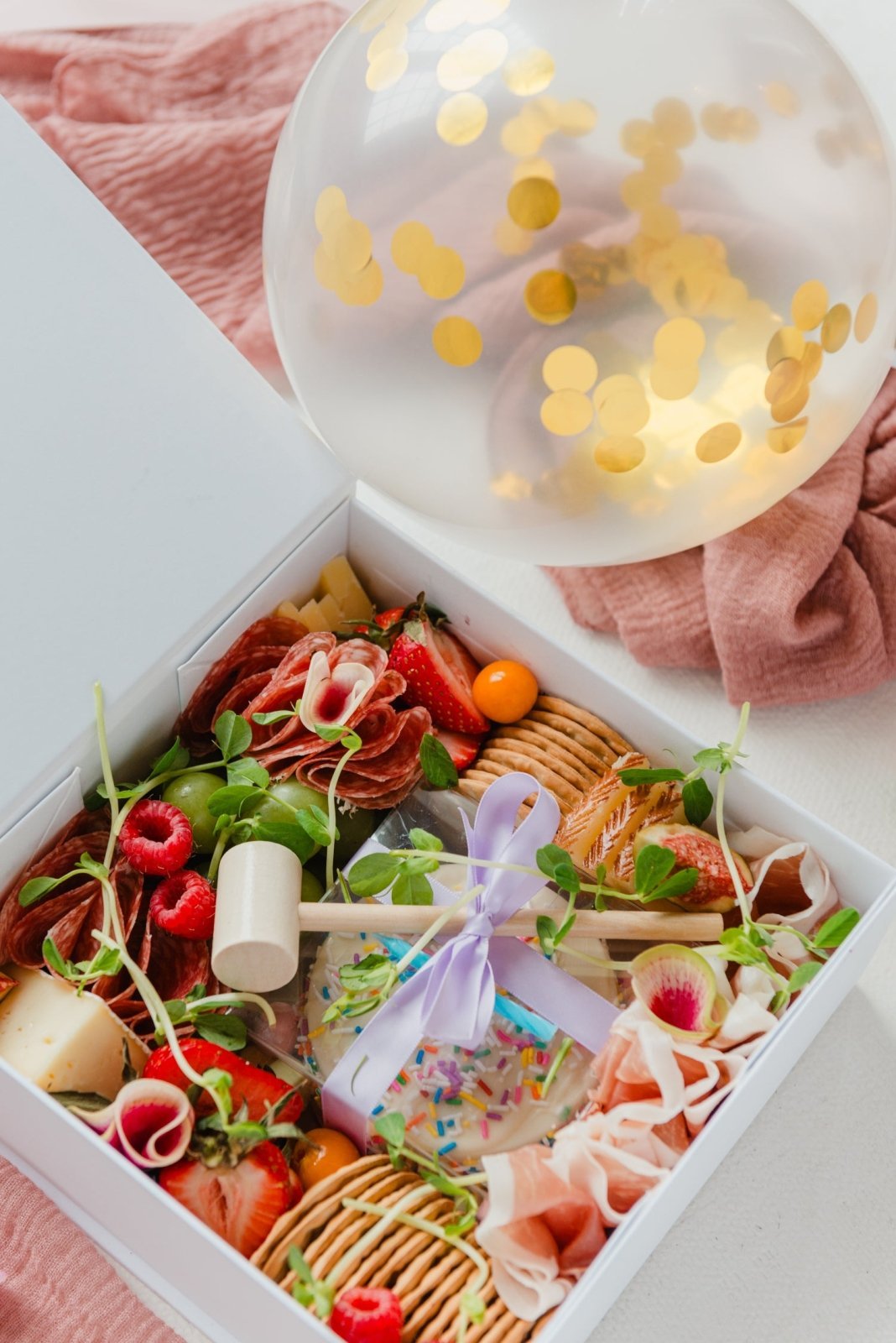 Birthday Smash Charcuterie Box - Olive & Fig