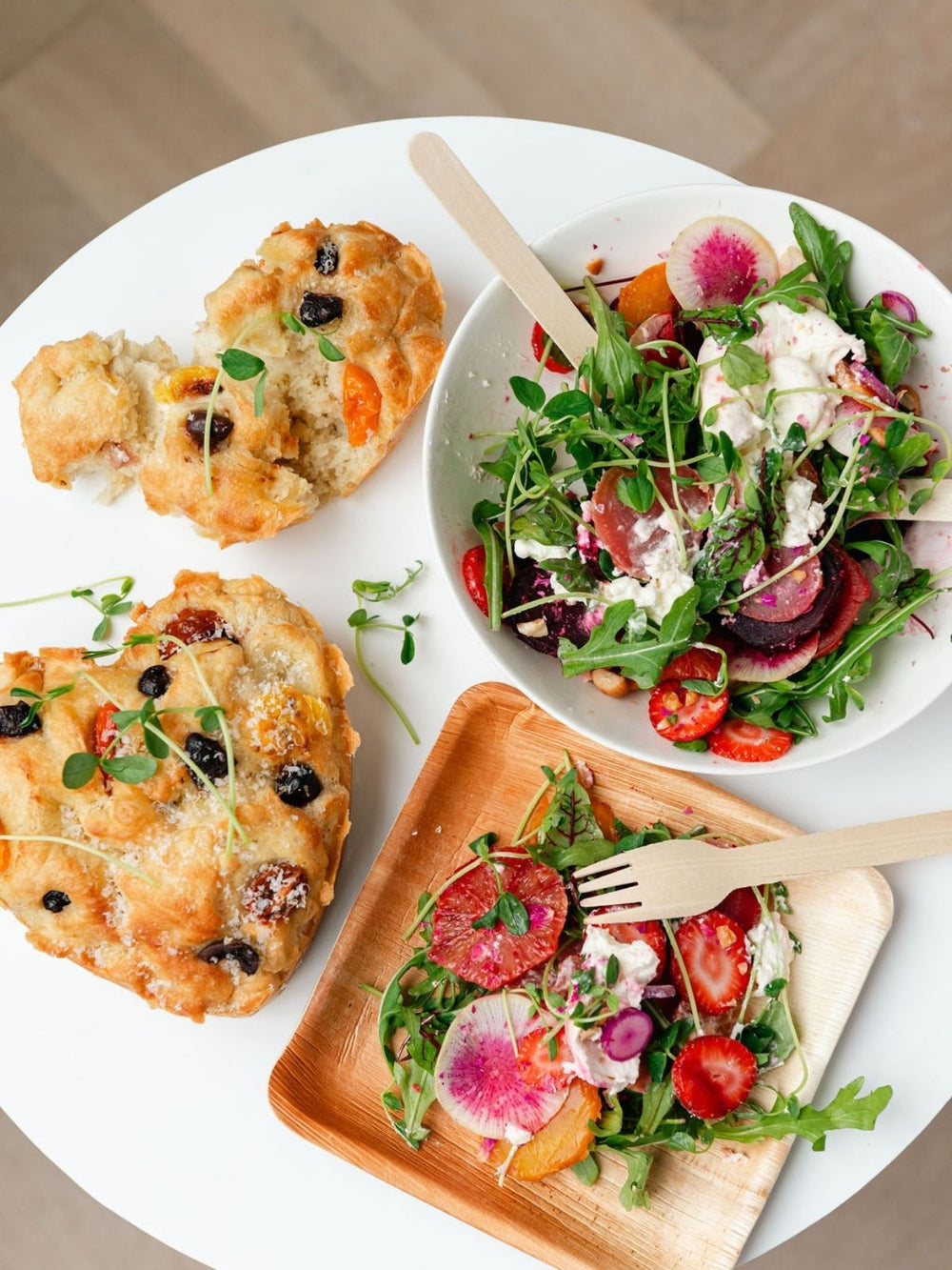 Burrata Be Mine Salad - Olive & Fig