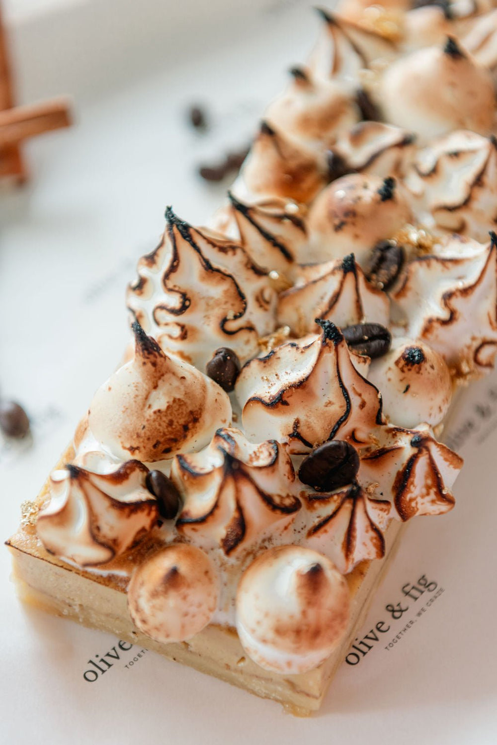 Eggnog Latte Tart - Olive & Fig
