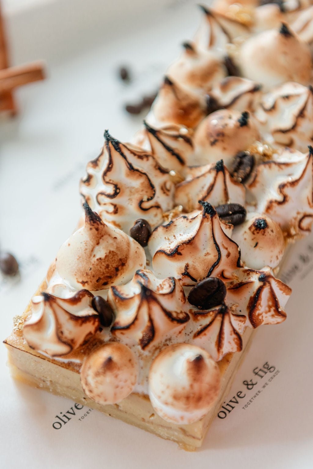 Eggnog Latte Tart - Olive & Fig