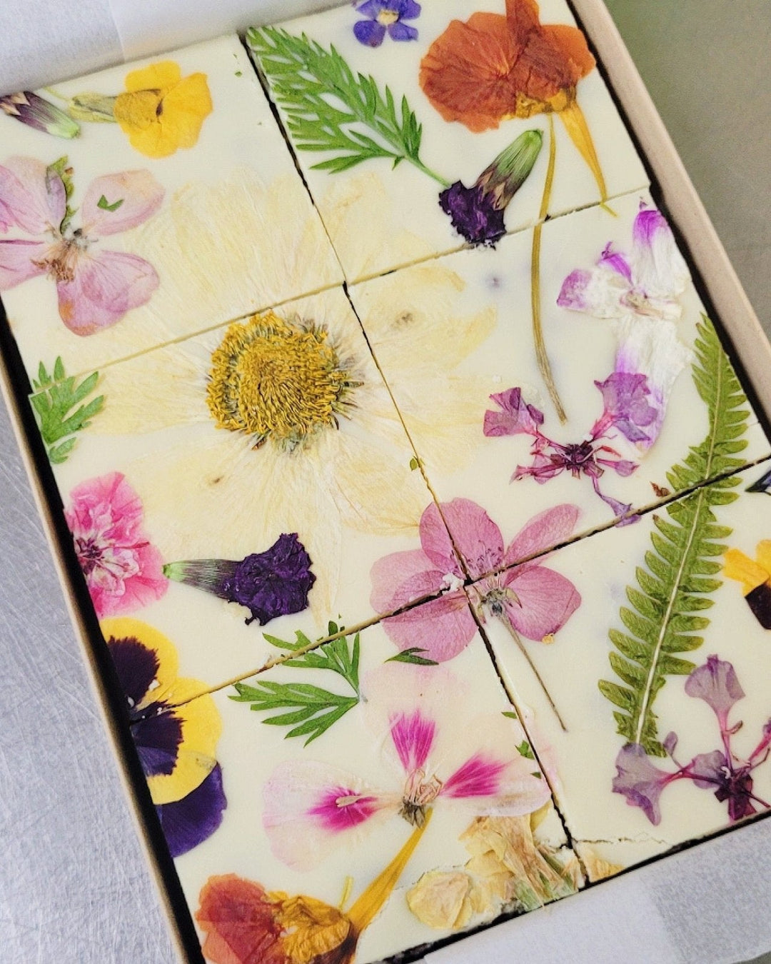 Floral Brownie - Olive & Fig