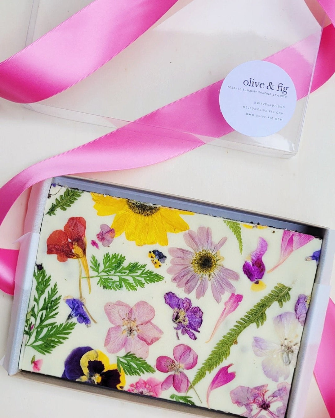 Floral Brownie - Olive & Fig