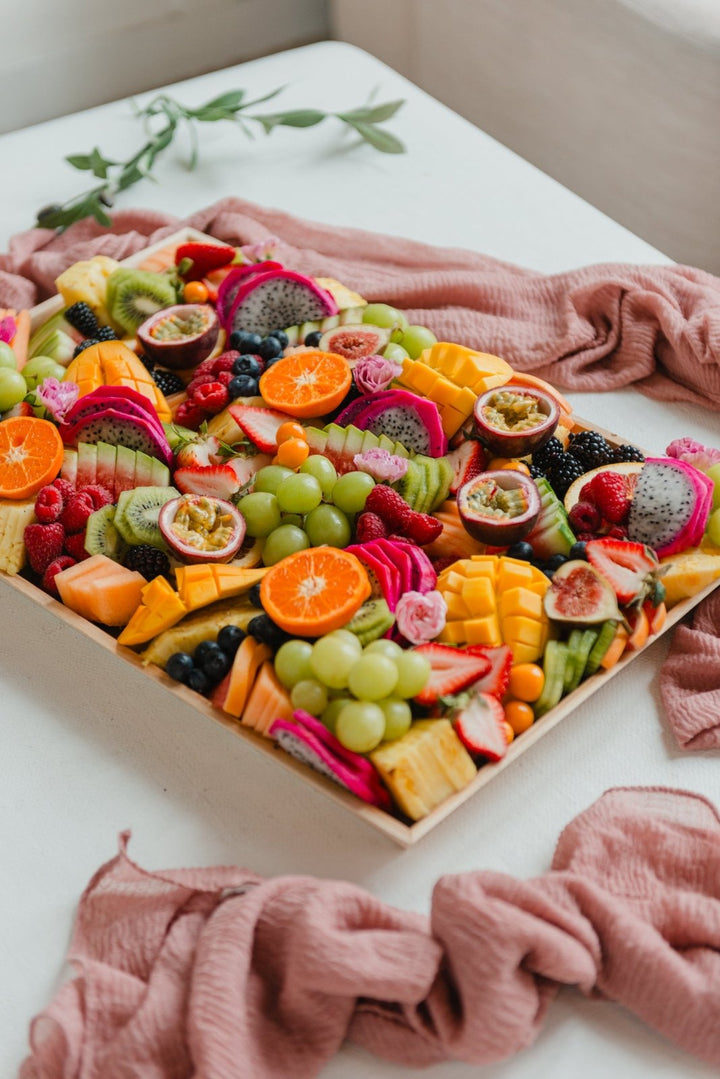 Fresh Fruit Platter (Medium: Serves 10 - 12) - Olive & Fig