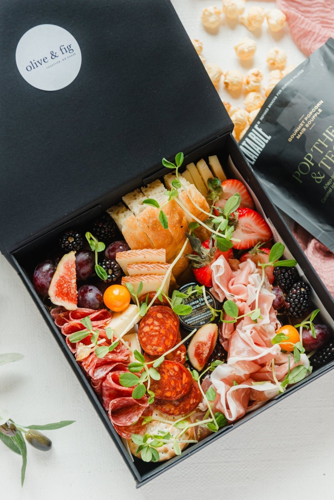 Lux Tux Charcuterie Box (Serves 2-4) - Toronto Gift Box Delivery