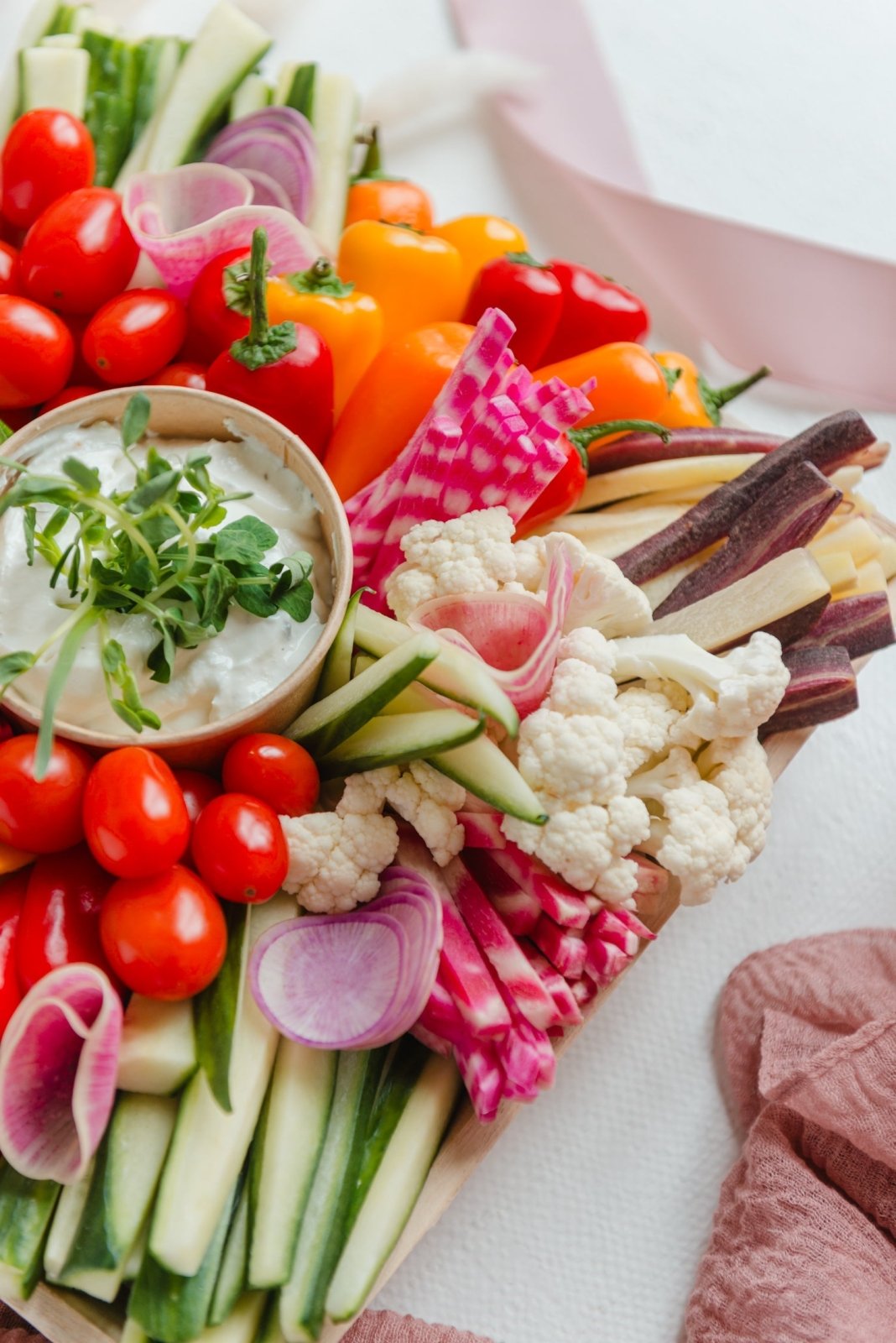 Crudités or Vegetable Platter (Serves 6-16) - Olive & Fig