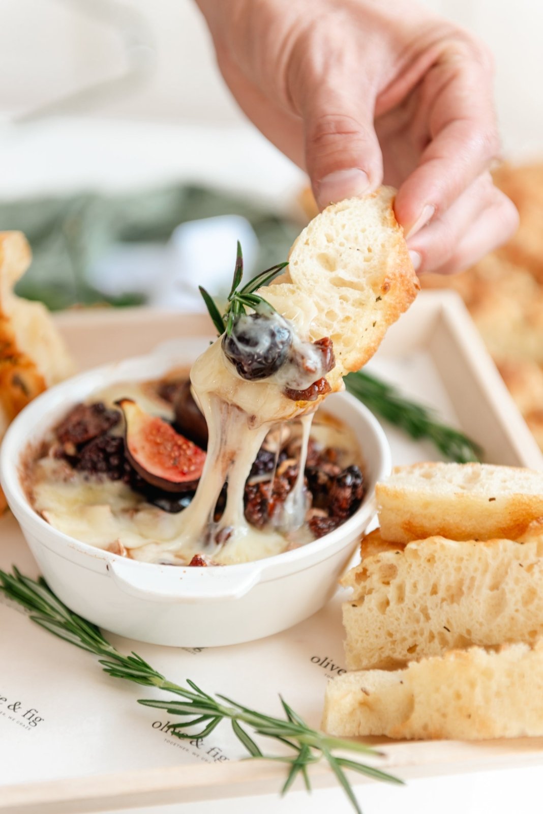 Ready - to - Bake Brie - Olive & Fig