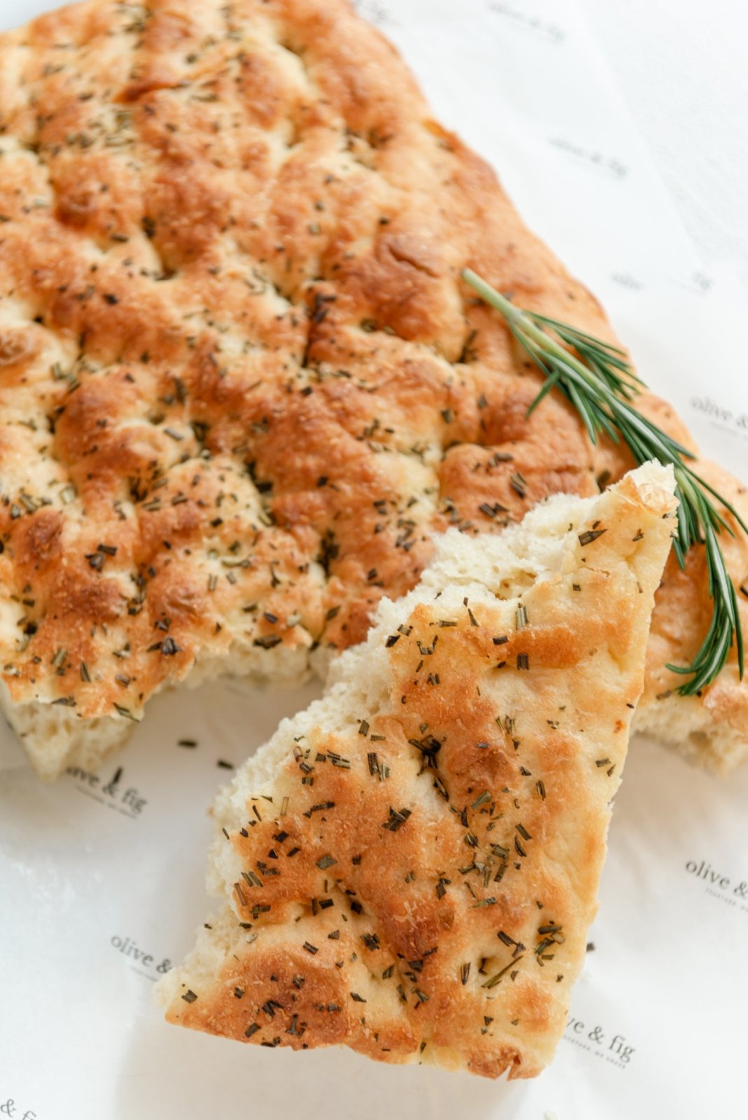 Rosemary Focaccia - Olive & Fig