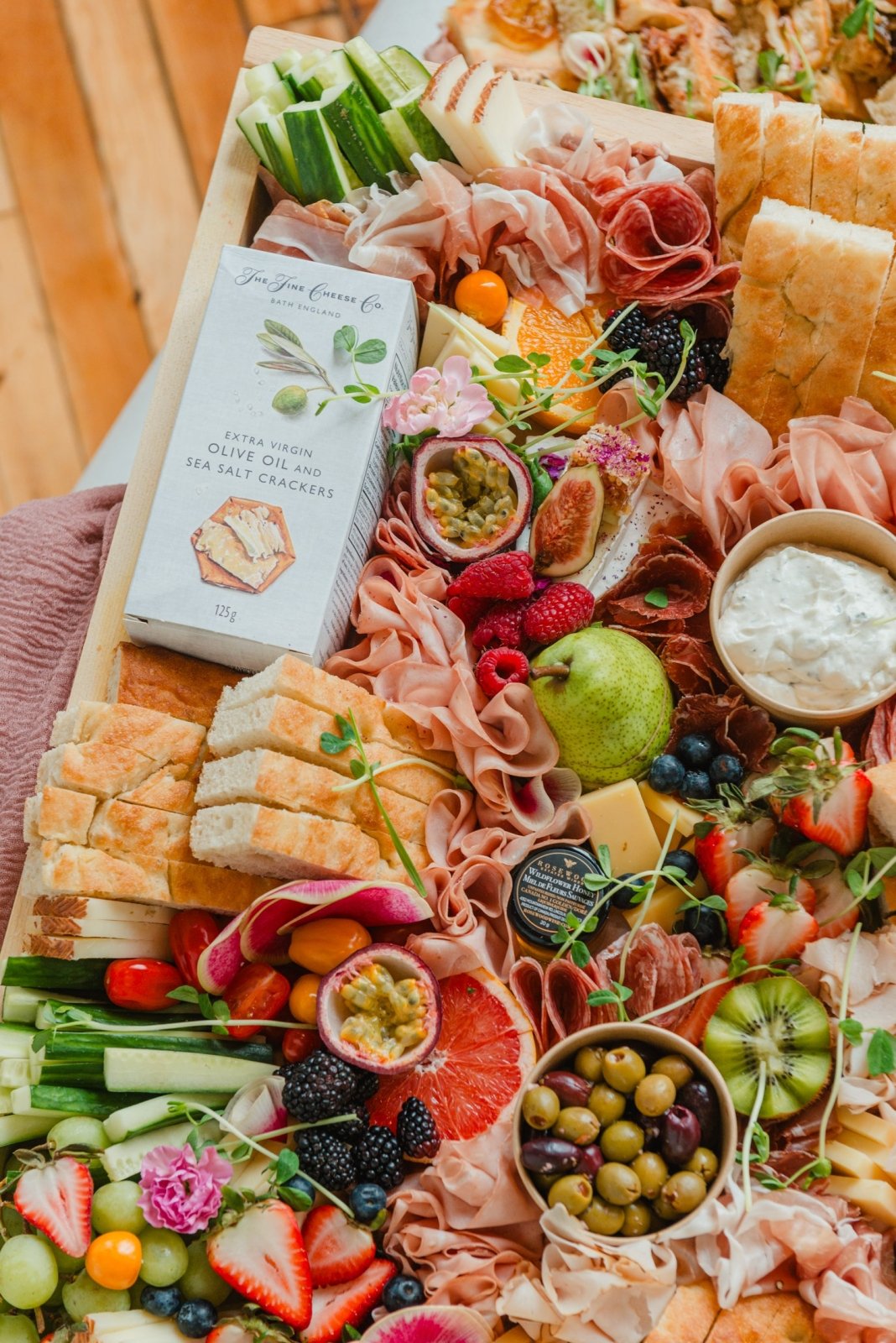 Supreme Charcuterie Boards (Available in 5ft & 6ft) - Olive & Fig