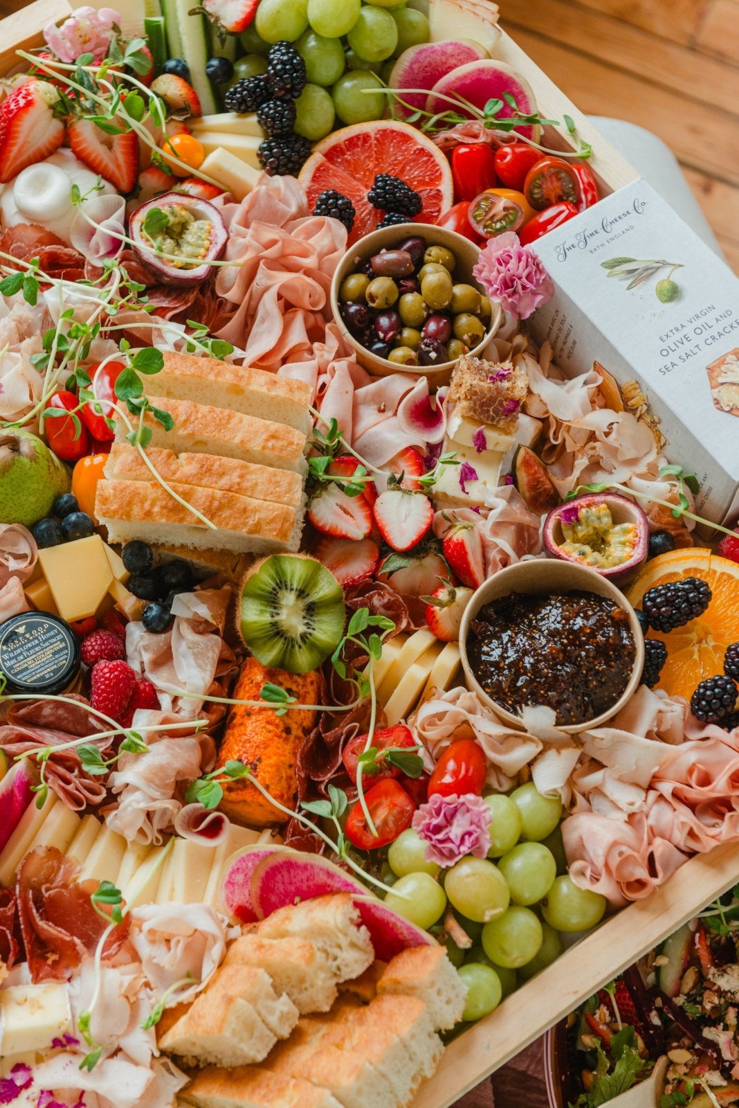 Supreme Charcuterie Boards (Available in 5ft & 6ft) - Olive & Fig