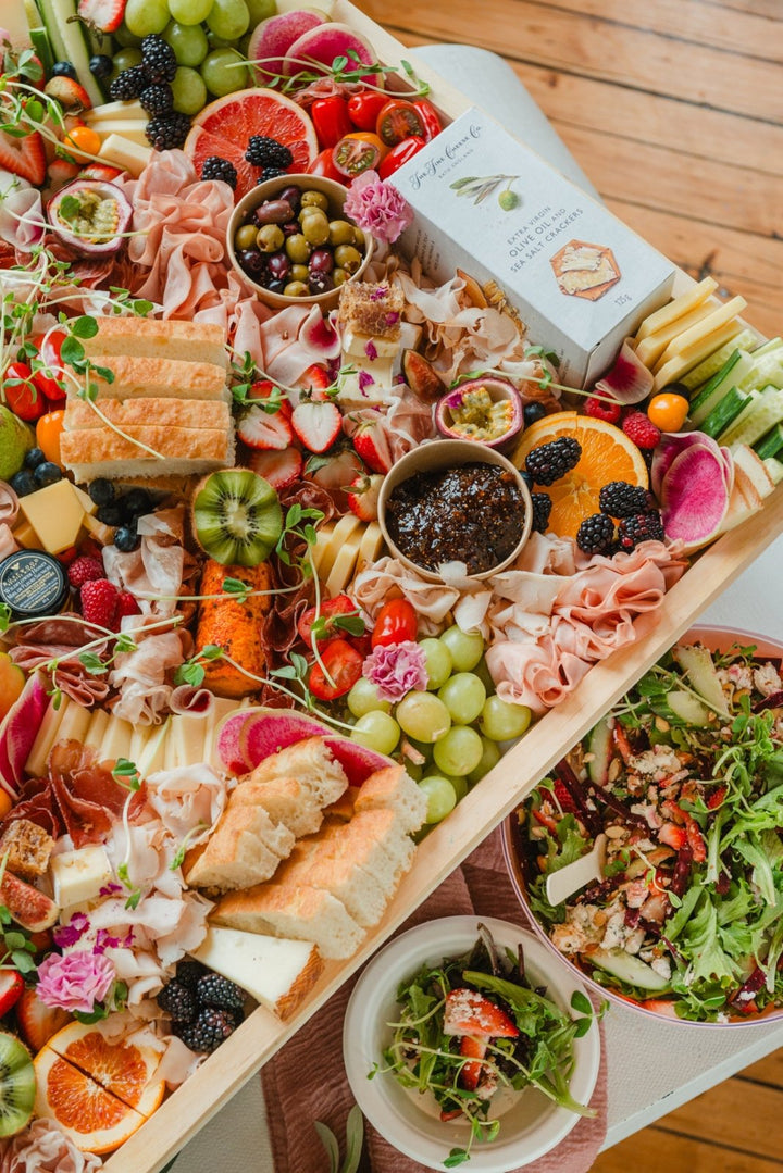Supreme Charcuterie Boards (Available in 5ft & 6ft) - Olive & Fig