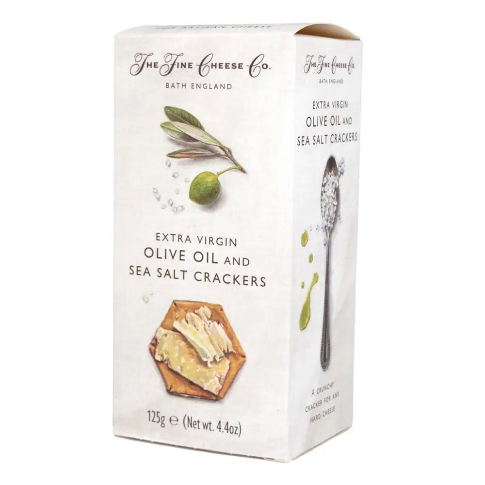 The Fine Cheese Co EVOO & Sea Salt Crackers - Olive & Fig