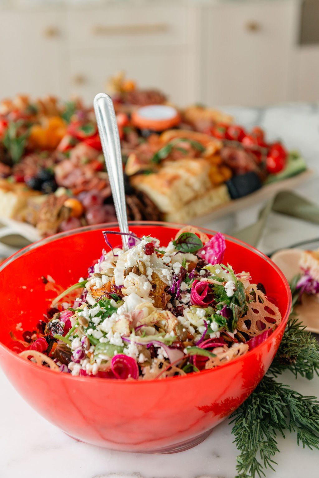 Winter Market Salad - Olive & Fig