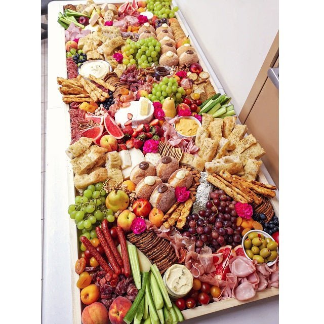 Party Time Charcuterie Board (Serves 40 - 60) - Olive & Fig